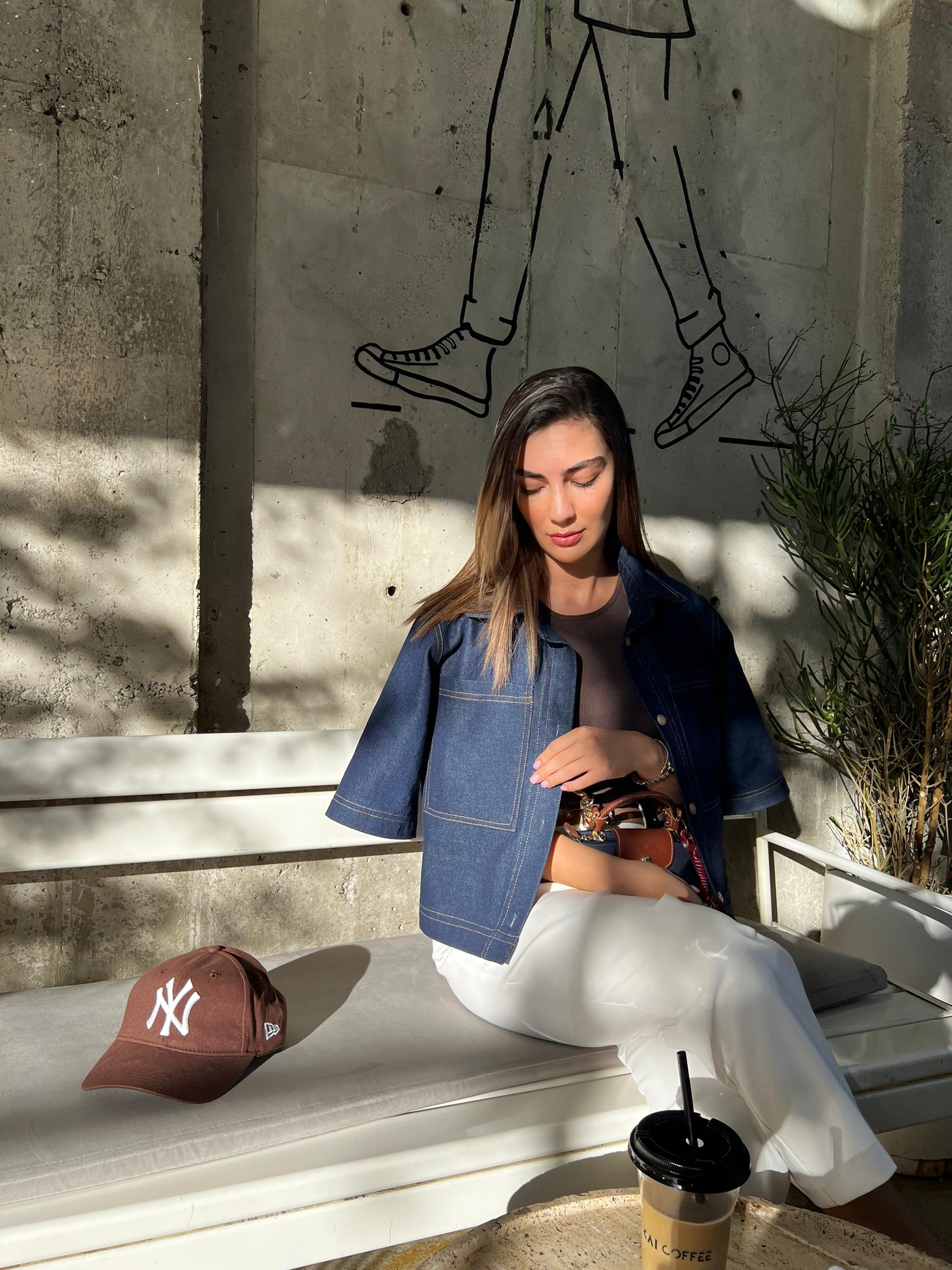 کت جین آستین کوتاه Jino